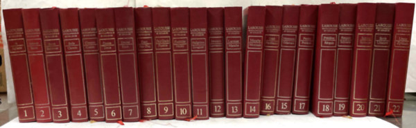 Larousse encyclopedique en couleurs 1-22.