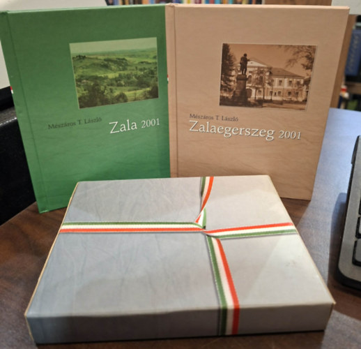 Mészáros T. László - Zala 2001 + Zalaegerszeg 2001 (2 kötet, dísztokban)