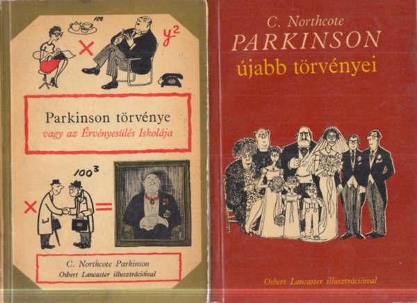 2 db. Parkinson törvénye (Parkinson törvénye + Parkinson újabb törvényei)