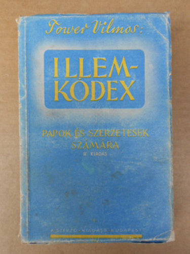 Tower Vilmos - Illemk�dex