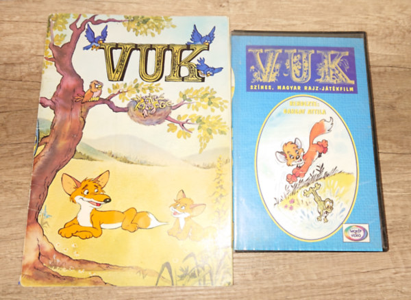 Fekete Istvn Dargay Attila - Vuk kpesknyv + ajndk Vuk VHS kazetta