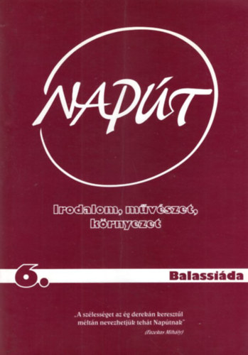 Kovács Ildikó Bognár Antal - Napút VI. évf. 6. szám 2004. augusztus