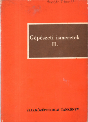 Szab Kroly - Gpszeti ismeretek II.
