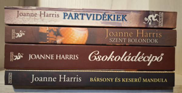 Joanne Harris - 4 ktet: Partvidkiek + Szent bolondok + Csokoldcip + Brsony s keser mandula