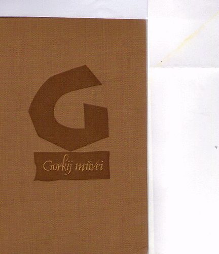 Gorkij - Visszaemlkezsek, elbeszlsek 1913-1926