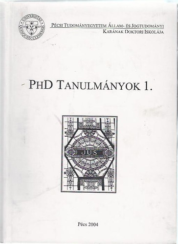 dr. dm Antal - PHD tanulmnyok 1.