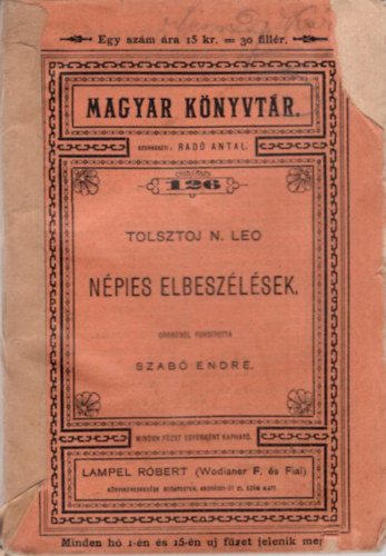 Tolsztoj N. Leo - Npies elbeszlsek