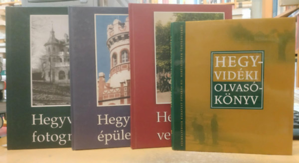 dr. Müllner Jenő, Rosch Gábor, Horváth Tamás Mitnyan György - 4 db Hegyvidéki...: épületek + fotográfiák + Olvasókönyv + vendéglátás