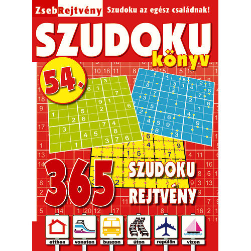 ZsebRejtvny Szudoku knyv 54.