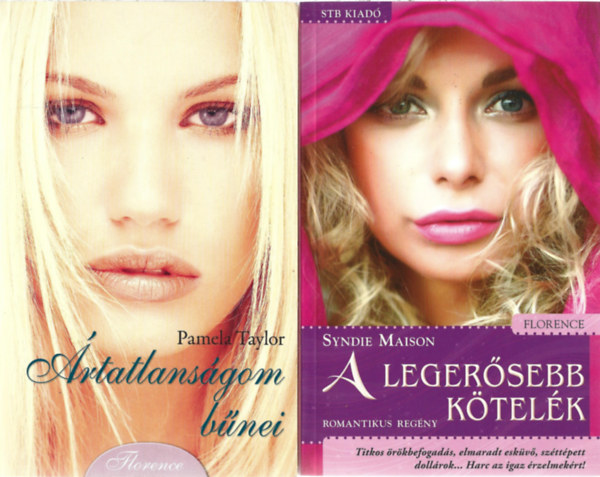 2 db k�nyv, Pamela Taylor: �rtatlans�gom b�nei, Sydei Maison: A leger�sebb k�tel�k