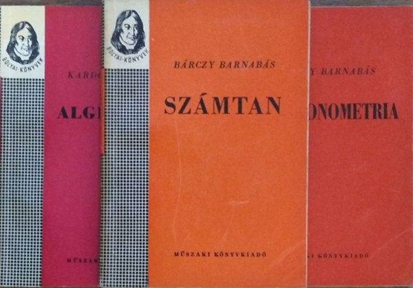 Brczy Barnabs - Kardos Gyula - Bolyai Knyvek knyvcsomag (3 ktet)