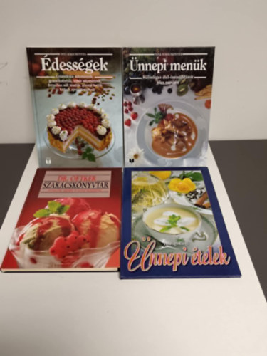 Dr.Oetker szak�csk�nyt�r+�nnepi �tele+�nnepi men�k+�dess�gek 4db