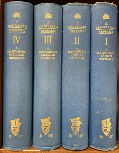 Gyrffy Istvn, Viski Kroly Btky Zsigmond - A magyarsg nprajza I-IV. (A magyarsg trgyi nprajza I-II + A magyarsg szellemi nprajza III-IV)