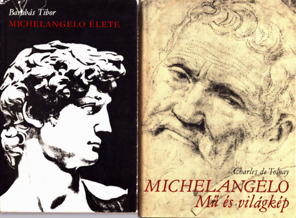 Charles de Tolnay, Barabs Tibor - 2 db Michelangelo knyv: Michelangelo lete + Michelangelo M s vilgkp