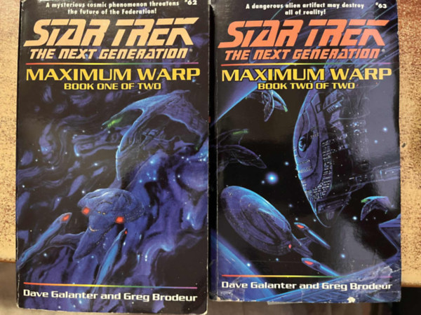 David Galanter and Greg Brodeur - STAR TREK - THE NEXT GENERATION : Maximum warp I-II