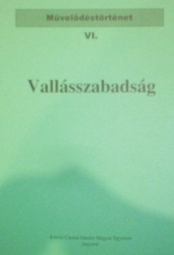 Etvs Jzsef - Vallsszabadsg