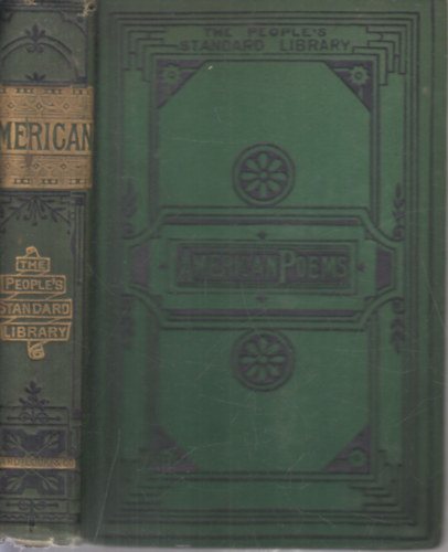 American Poems (A collection of representative verse)