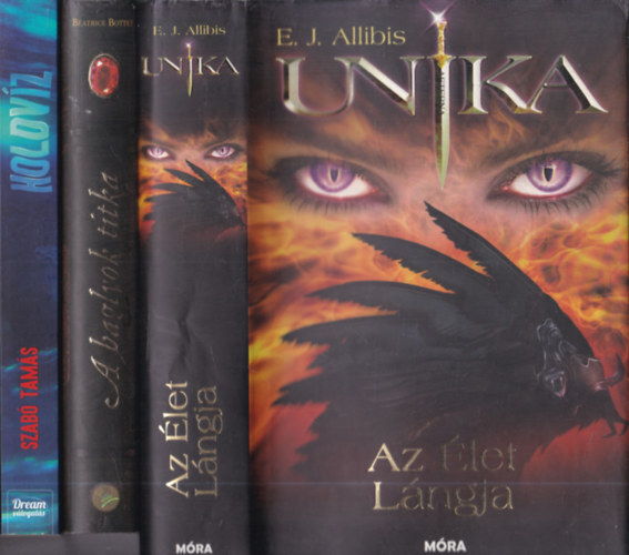 3 db ifj�s�gi reg�ny: Az �let L�ngja + A baglyok titka + Holdv�z