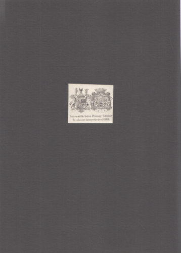Ex Libris - B�r� Pr�nay S�ndor (1760-1839) (eredeti nyomat)