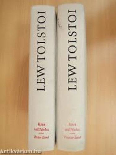 Lev Tolstoi - Krieg und Frieden. Band 1-2.