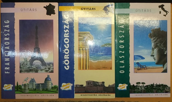 Takcsn Gyri Erika, Baja Sndor Gnczi Kroly - 3 db titrs ktet: Franciaorszg + Grgorszg + Olaszorszg