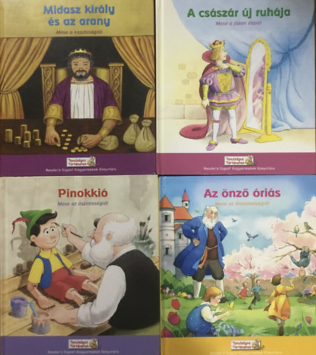 Tbb szerz - Reader's Digest Kisgyermekek Knyvtra - Tanulsgos trtnetek (8 ktet)
