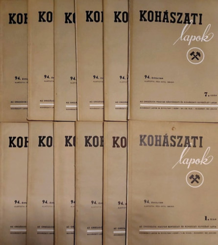 Varga Ferenc �rkos Frigyes - Koh�szati Lapok 94. �vfolyam 1.-12. sz�m (1961. janu�r-december)