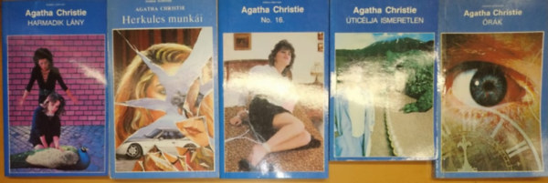 Agatha Christie - 5 db Agatha Christie: Harmadik lny + Herkules munki + No. 16.+ ticlja ismeretlen + Nylt krtykkal