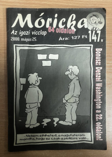 Sz�cs Alfr�d  (szerk.) - M�ricka 147. - 2000. m�jus 25.