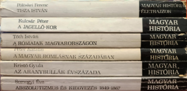 Kulcs�r P�ter, T�th Istv�n, P�ter Katalin, Krist� Gyula, Somogyi �va P�l�skei Ferenc - Magyar hist�ria k�nyvcsomag