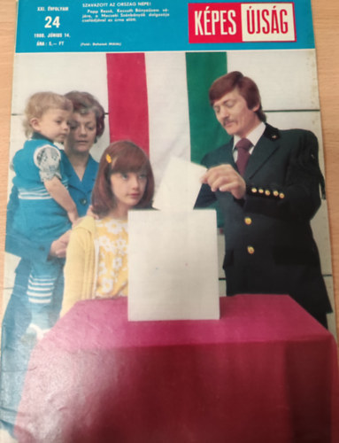Gerencsri Jen  (szerk.) - Kpes jsg- XXI. vfolyam 24. szm (1980. jnius 14.)