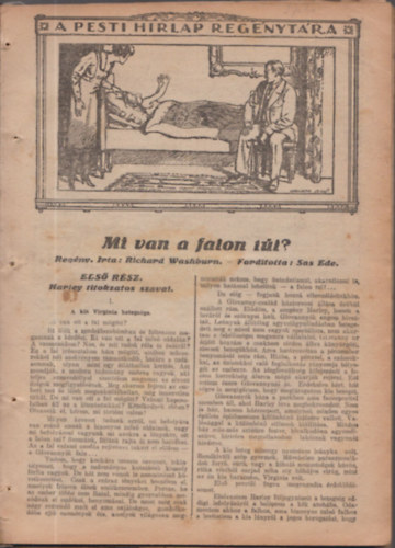 Richard Washburn - Mi van a falon t�l? I-II. (A Pesti Hirlap Reg�nyt�ra)