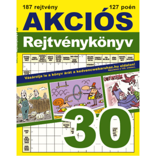 Akciós Rejtvénykönyv 30.