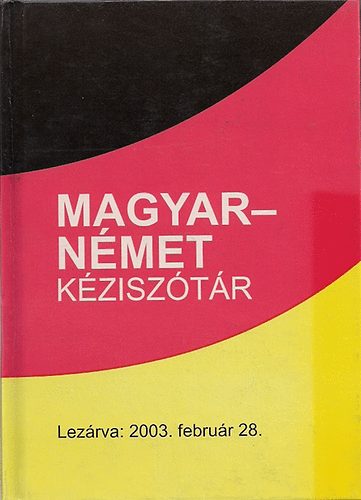 G�bor P�ter - Magyar-n�met k�zisz�t�r az �j n�met helyes�r�si szab�lyokkal