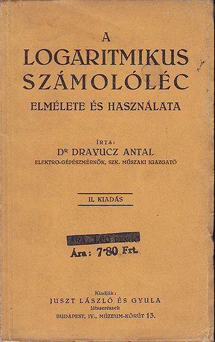 Dravucz Antal - A logaritmikus szmollc