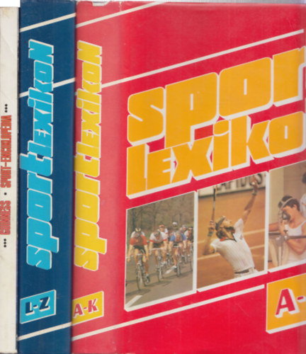 Sport tmj knyvek: 2 m 3 ktetben: Sportlexikon A-K + L-Z + Guiness sport-enciklopdia