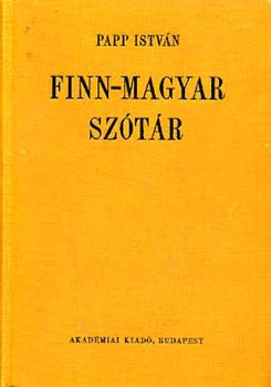 Papp Istv�n - Finn-magyar sz�t�r