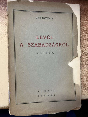 Lev�l a szabads�gr�l - versek