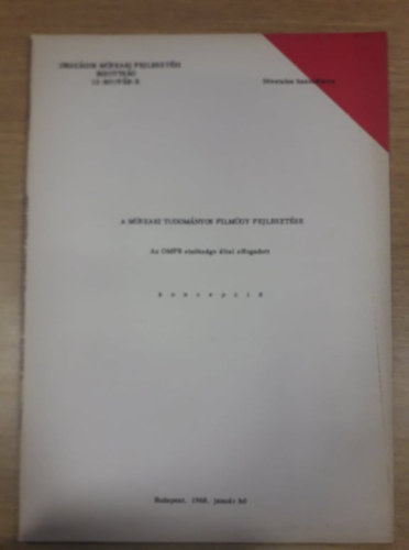 A m�szaki tudom�nyos film�gy fejleszt�se