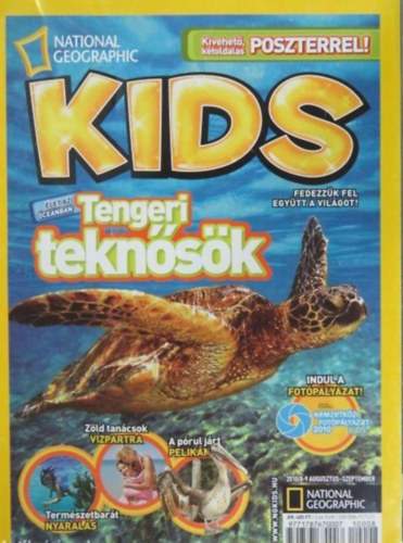 National Geographic Kids 2010. augusztus-szeptember