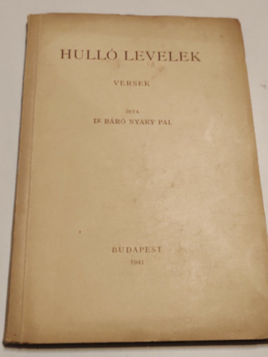 B�r� Ny�ry P�l - Hull� levelek