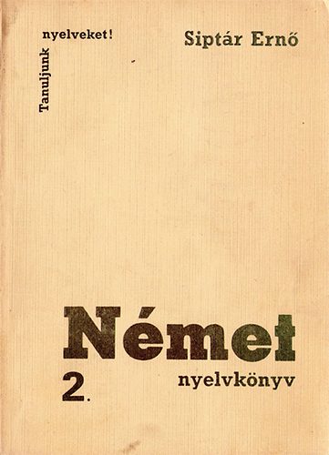 Siptr Ern - Nmet nyelvknyv 2.