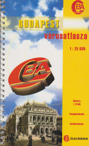 Budapest vrosatlasz - 1:25 000