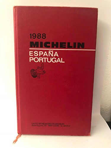 Michelin - Michelin - Espana & Portugal 1988 (Tbbnyelv)