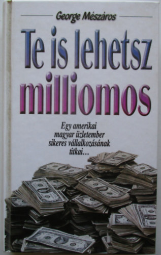 George Mészáros - Te is lehetsz milliomos - Egy amerikai magyar üzletember sikeres vállalkozásának titkai