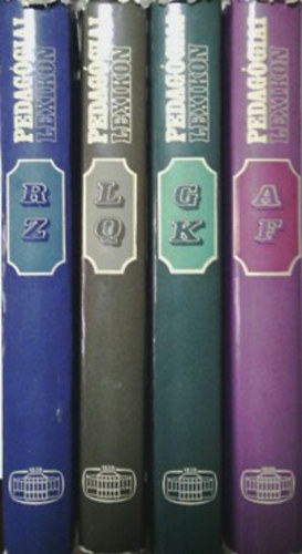 Nagy Sándor (szerk.) - Pedagógiai Lexikon 1-4.