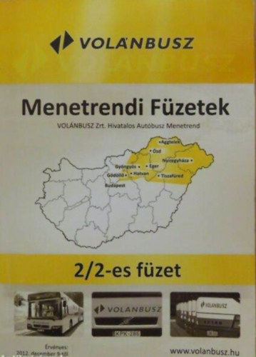 Voln - Menetrendi fzetek 2012 december 9-tl 2/3-as fzet