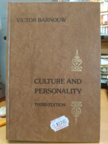 Victor Barnouw - Culture and Personality (Third Edition)(Kultra s szemlyisg)