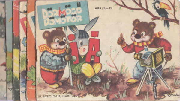 R�kos Kl�ra  (szerk.) - 6 db. D�rm�g� D�m�t�r (1959/3,5,7, 8,10,12)