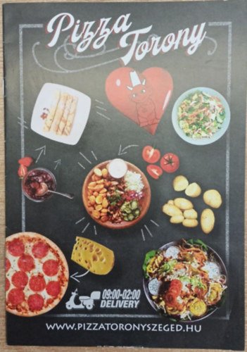 Pizza Torony étlap